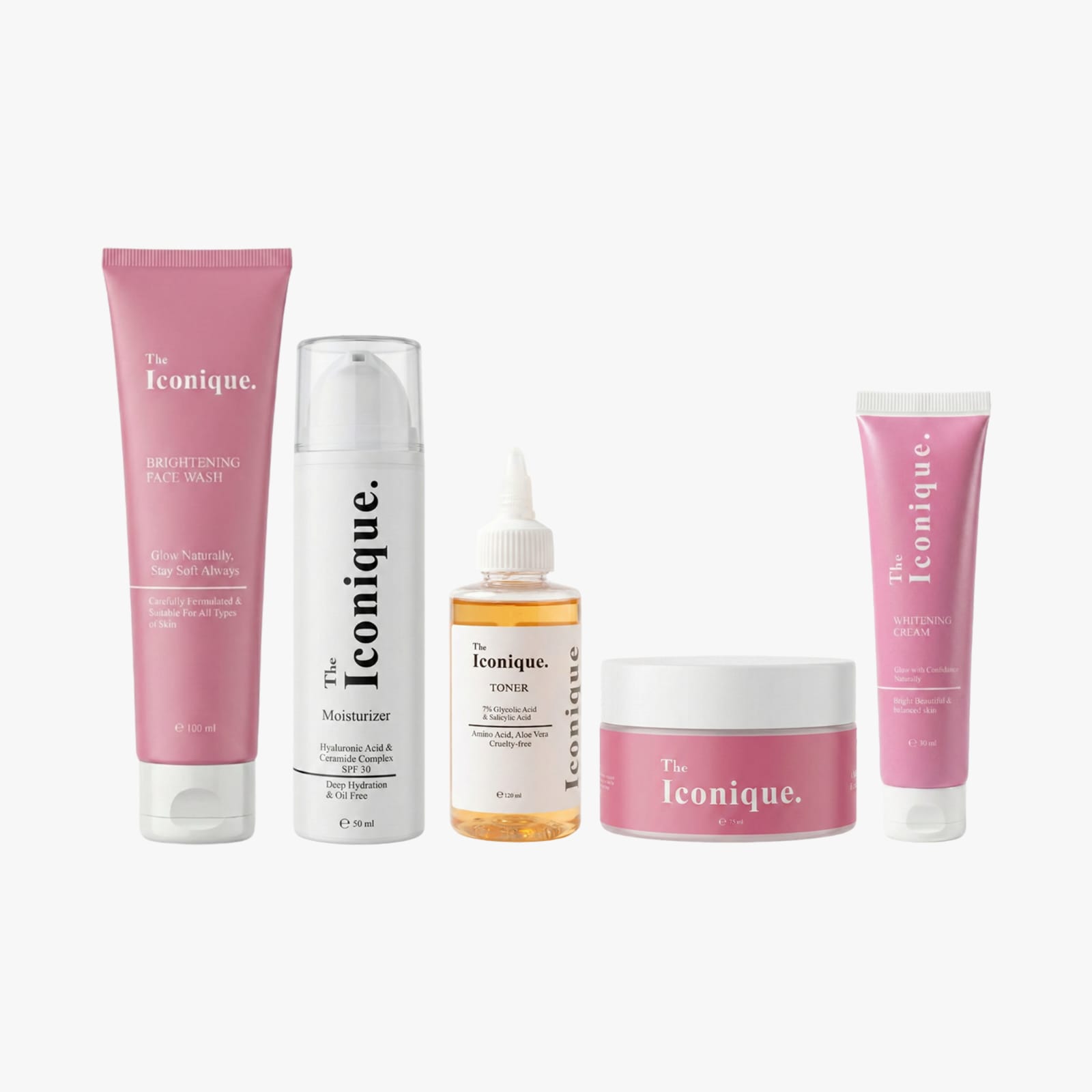 The Iconique All in One Skin Perfection Bundle - 5 Piece Set